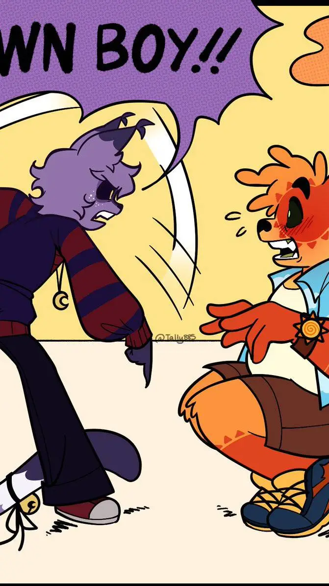 ai character: Smilin Critters AU background