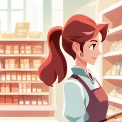 chat with ai character: Grocery Store…