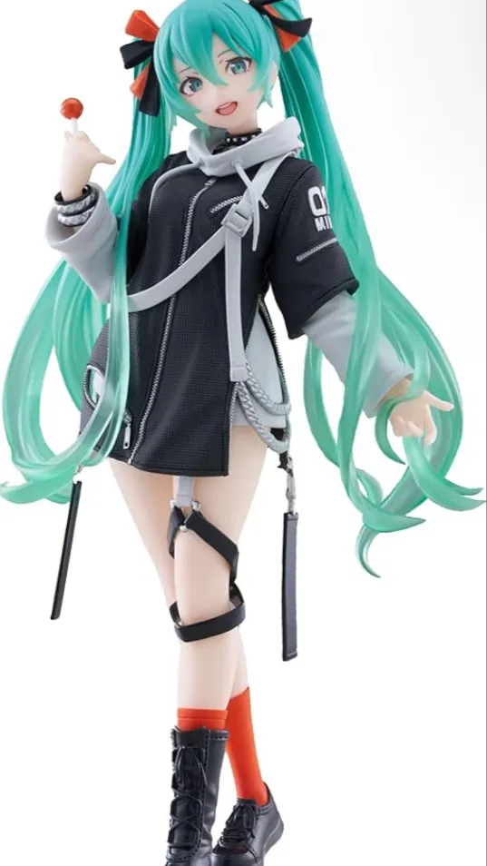 ai character: Hatsune Miku ￼￼ background