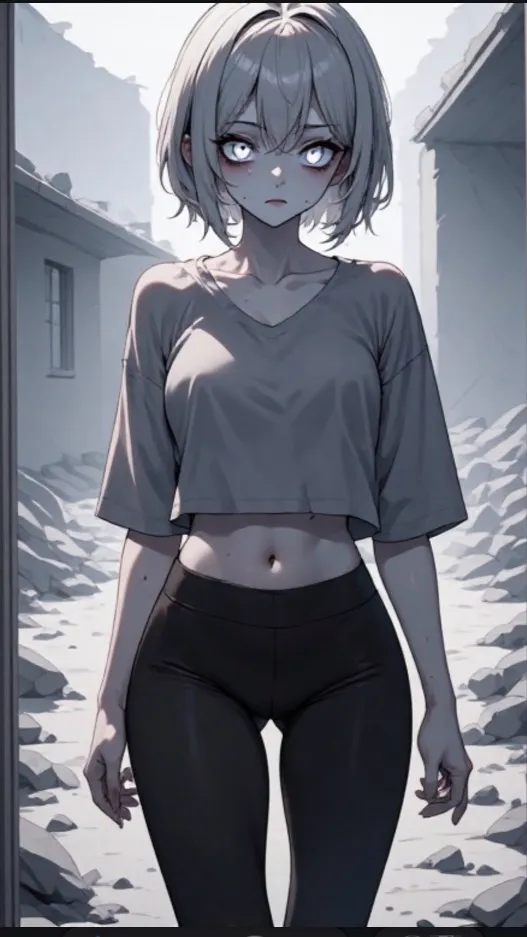 ai character: Charolette  background