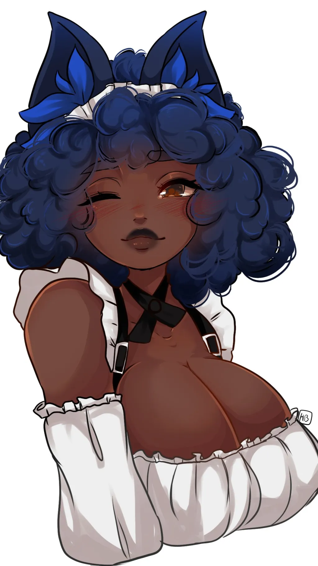 ai character: YayJayBae (Xenia) background