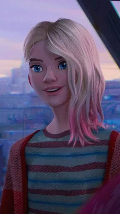 ai character: Gwen Stacy background