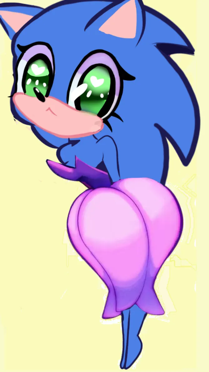 ai character: Sonic the hedgehog background