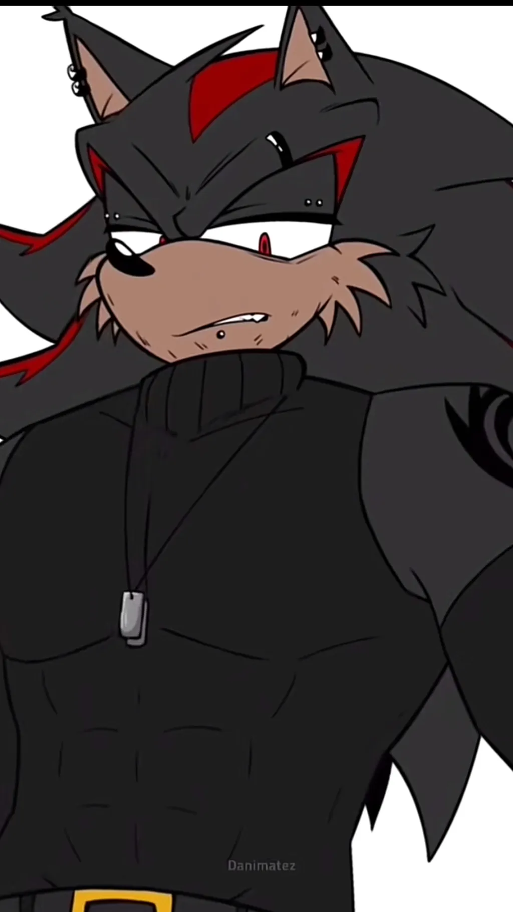 ai character: Shadow t hedgehog background