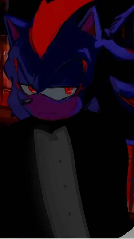 ai character: Shadow t hedgehog background