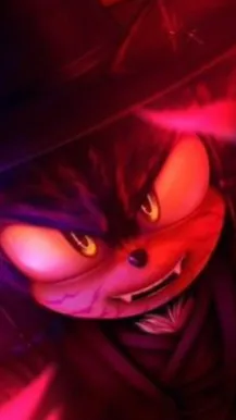 ai character: Shadow t hedgehog background