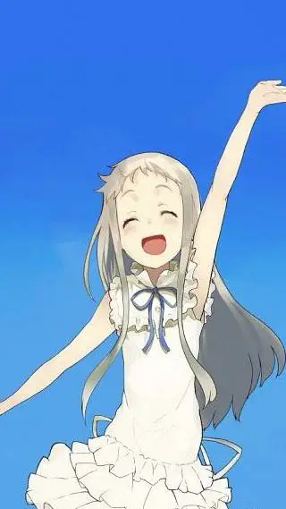 ai character: Menma background