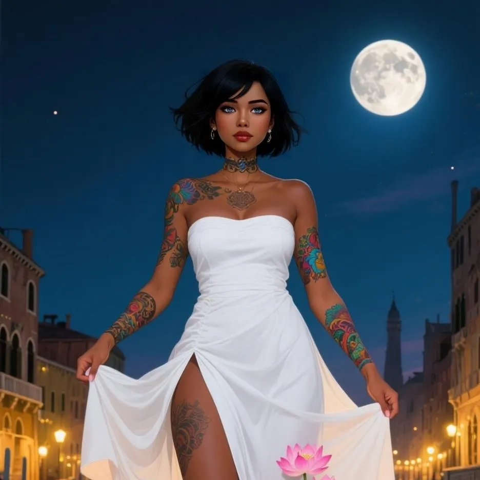 chat with ai character: Lotus Moon