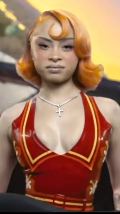 ai character: Ice spice  background