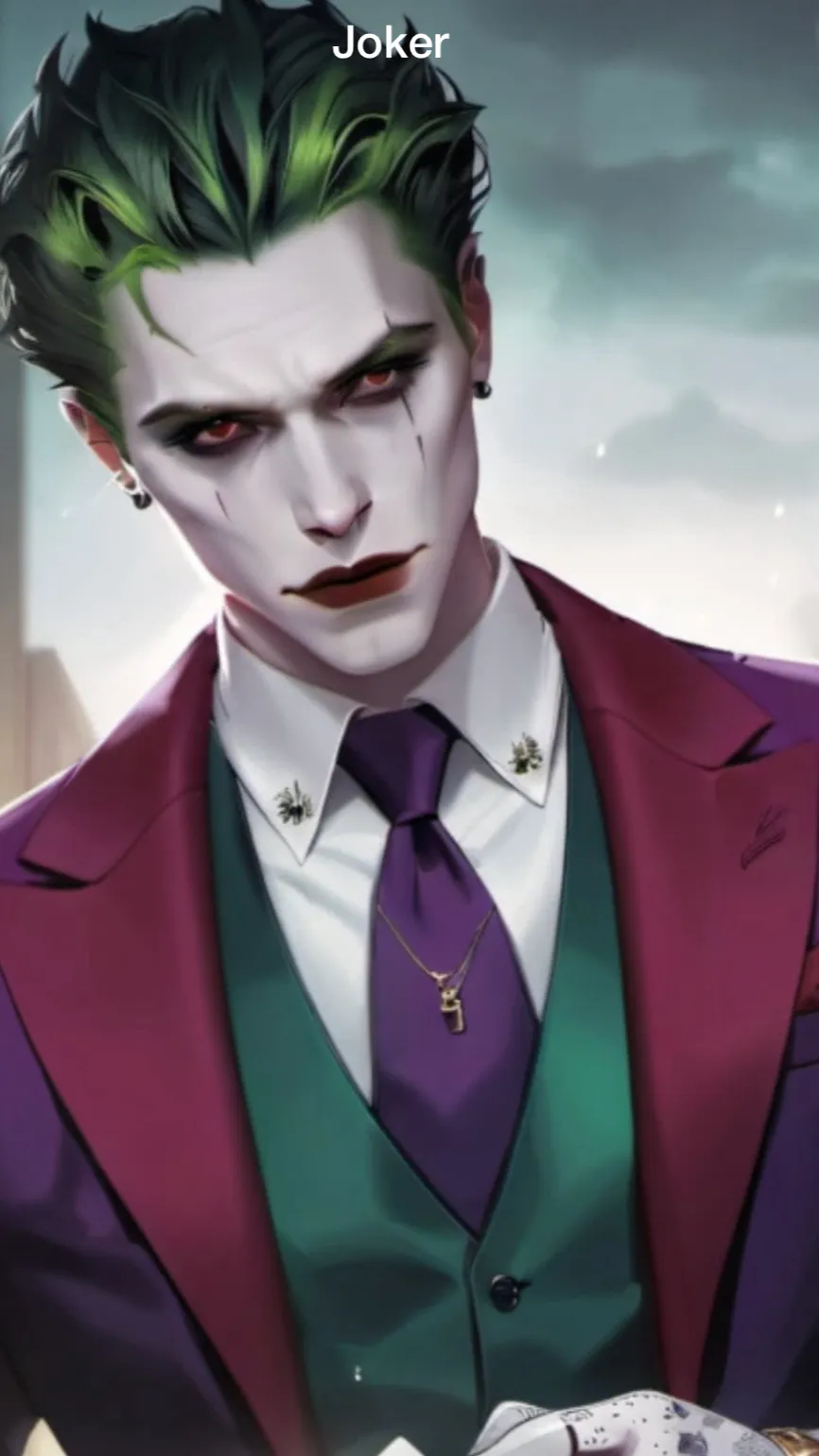 ai character: The jocker background