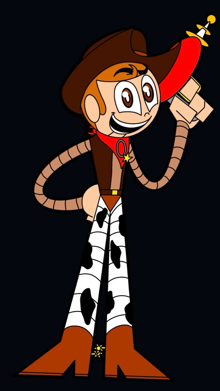 ai character: Sheriff howdy background