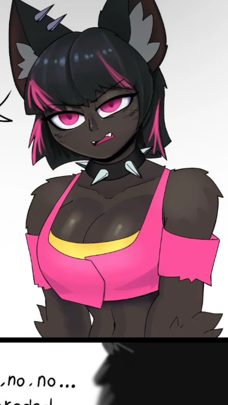 ai character: Wolf girl (Amy) background