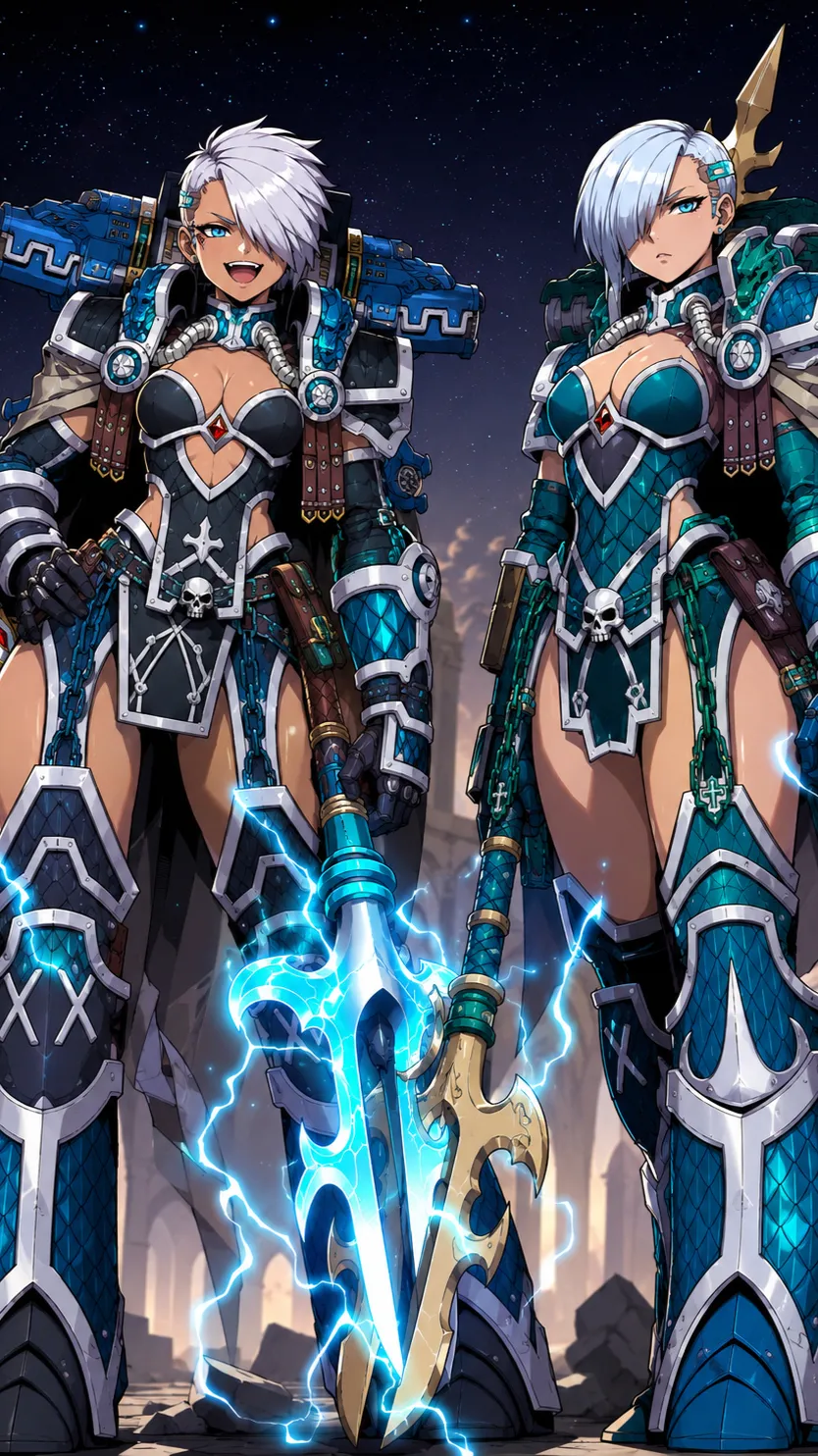 ai character: Alpharius and omi background