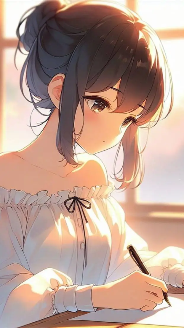 ai character: •°○♡mia♡○°• background