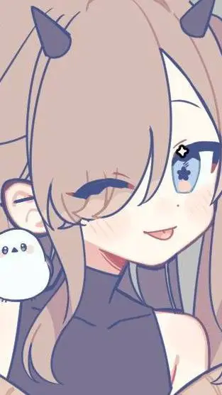 ai character: ◇}•> holly <•{◇ background
