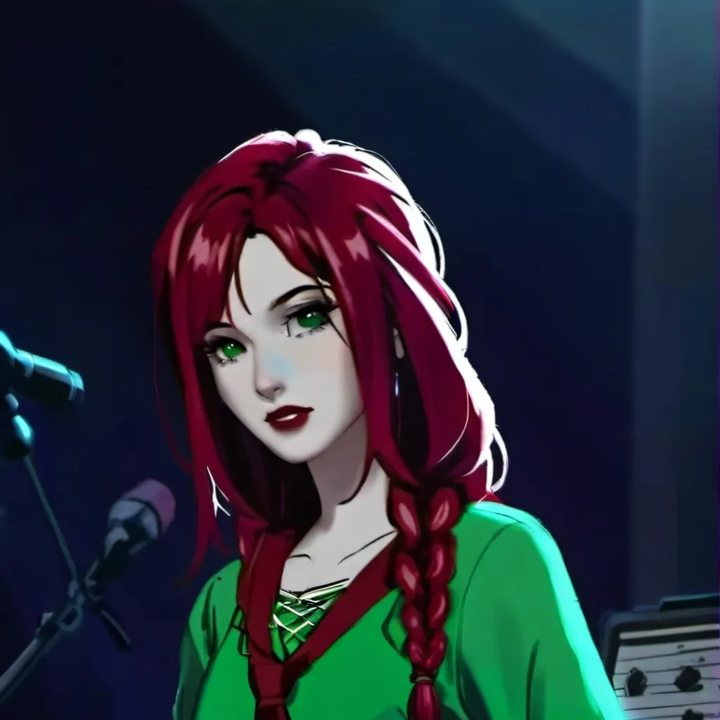 chat with ai character: thorn hex girl