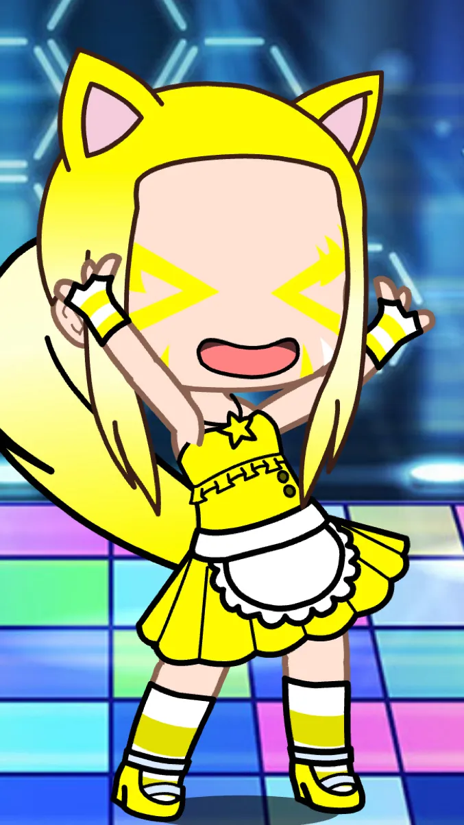 ai character:  ⭐️☀️✨  background