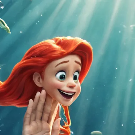 chat with ai character: Ariel￼