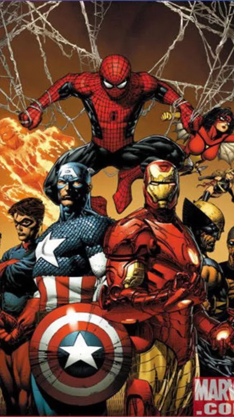 ai character: Avengers x kid you background