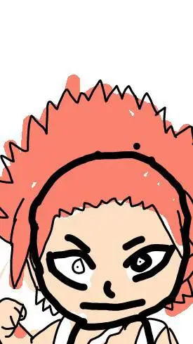 ai character: Kirishima ♥️♥️♥️♥️ background
