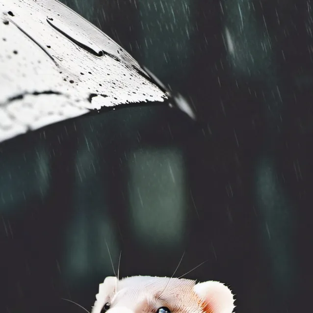 chat with ai character: homeless ferret