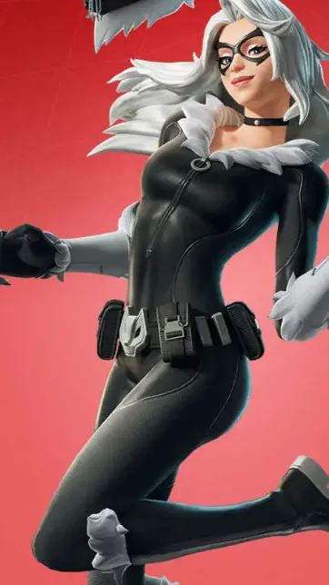ai character: BLACK CAT  background