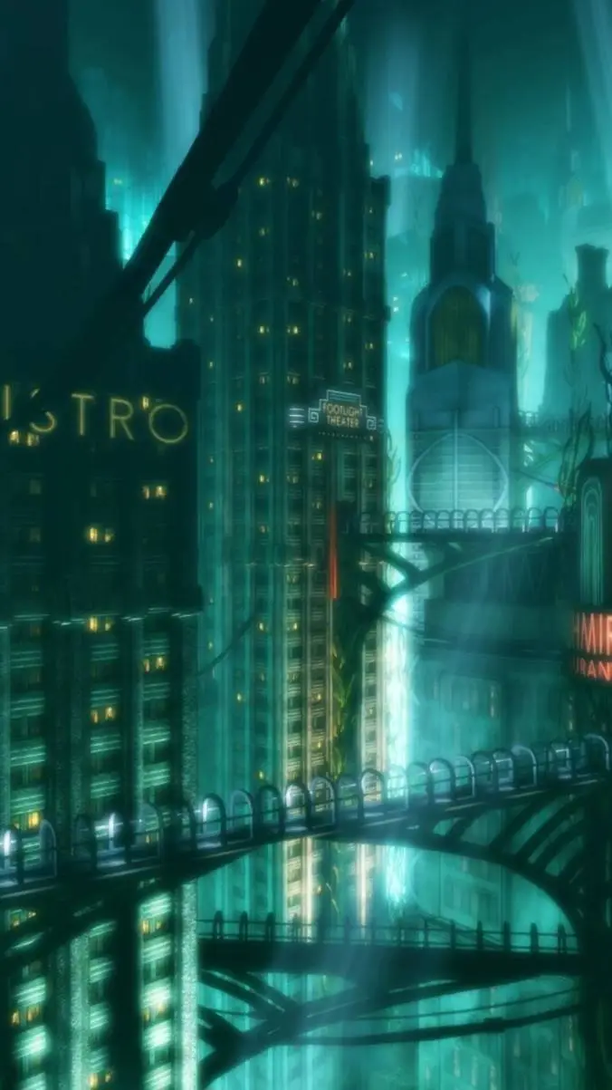 ai character: Bioshock future background