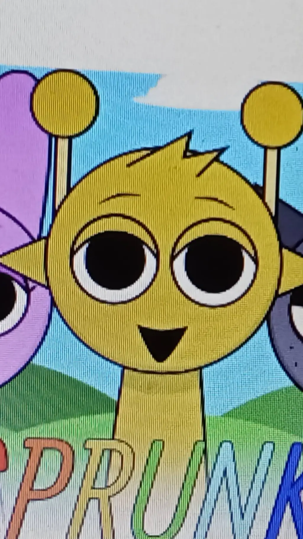 ai character: sprunki  background