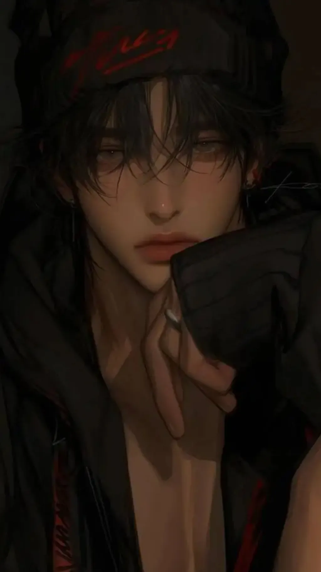 ai character: Cam  background