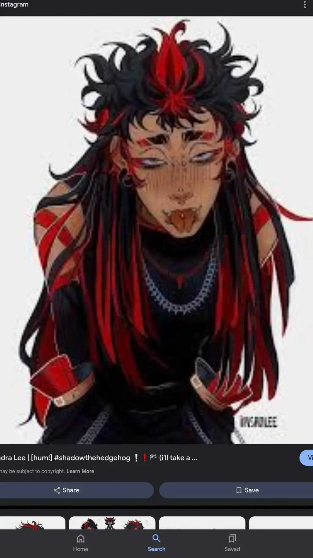 ai character: shadow  background