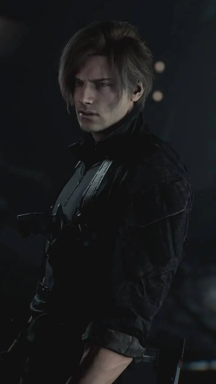 ai character: leon Kennedy  background