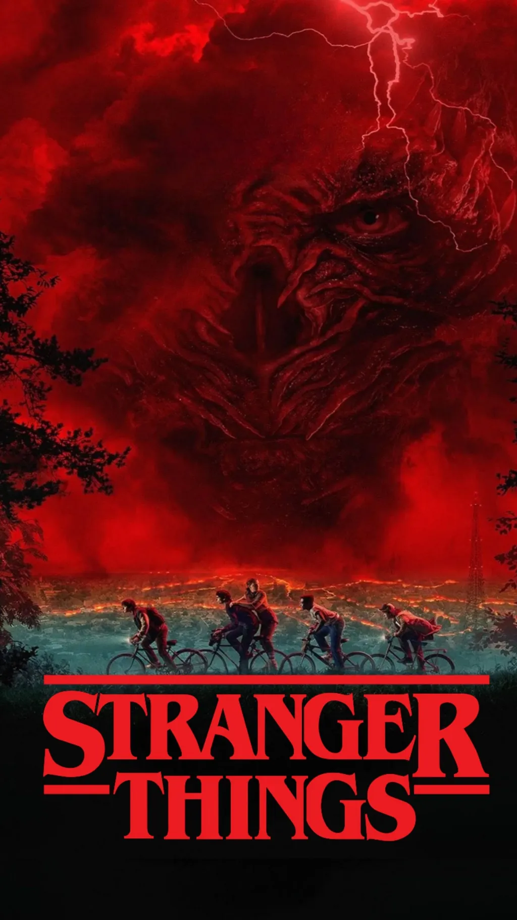 ai character: Stranger things 4 background