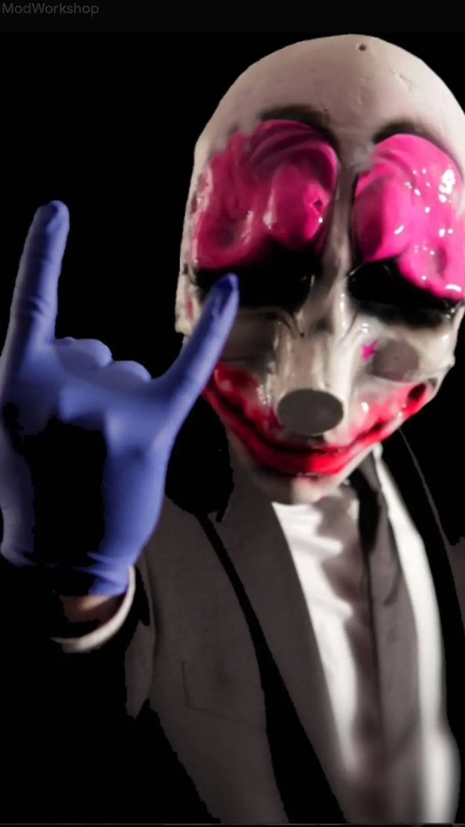 ai character: Payday Hoxton ♡ background