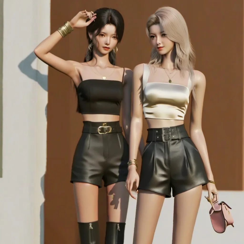 chat with ai character: Flo and Mia 