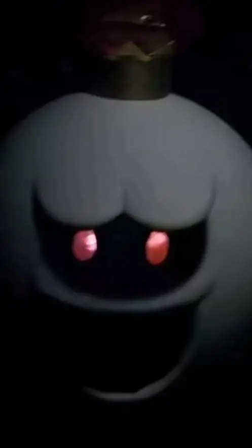 ai character: clock in paper background