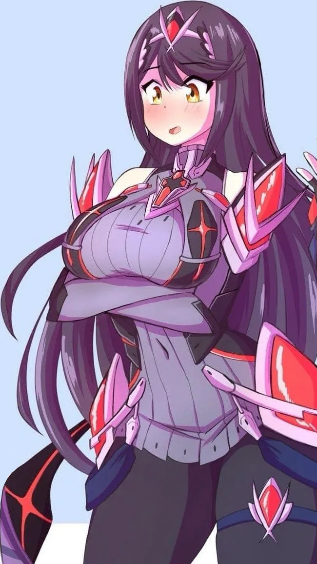 ai character: DarkGoddess Mythra background