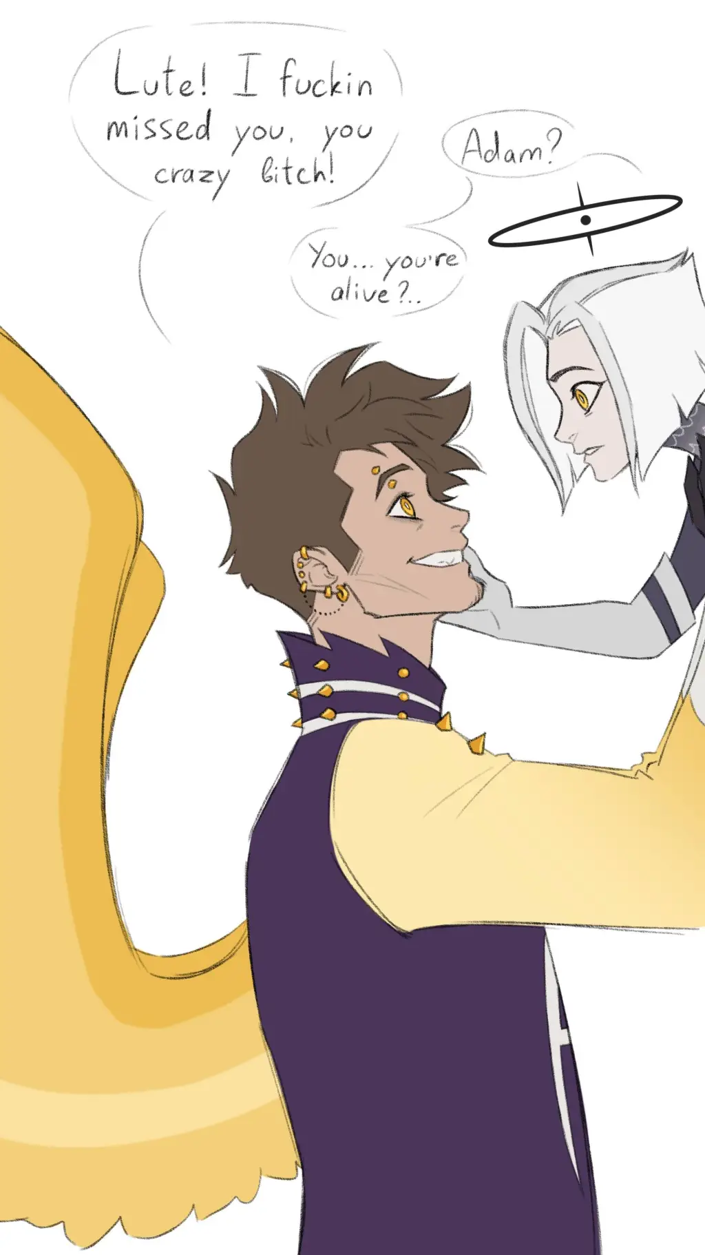 ai character: Adam returns HH background