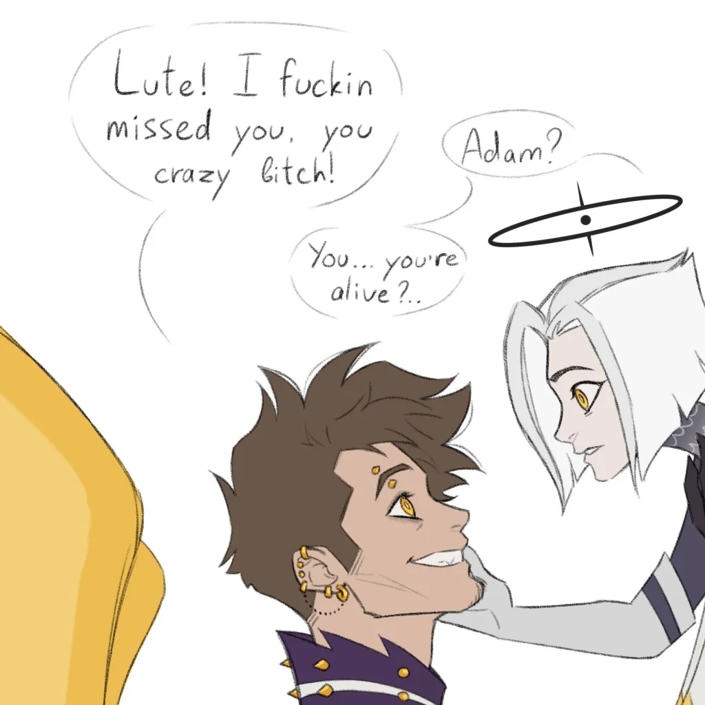 chat with ai character: Adam returns HH