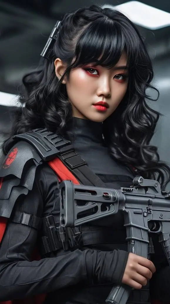 ai character: Lee Hwa - Young background