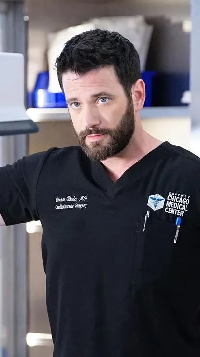ai character: Dr Conner Rhodes  background