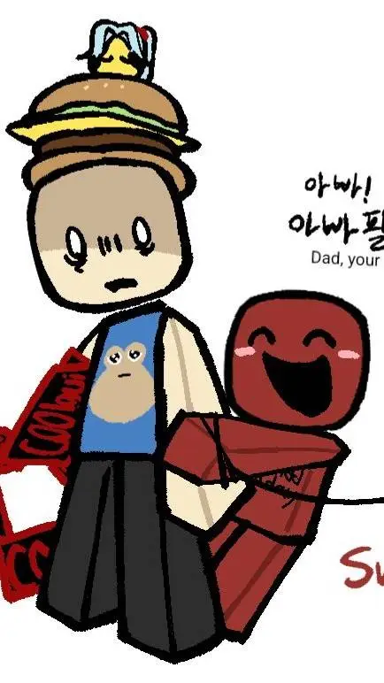 ai character: c00lkidd and 7n7⭐️ background