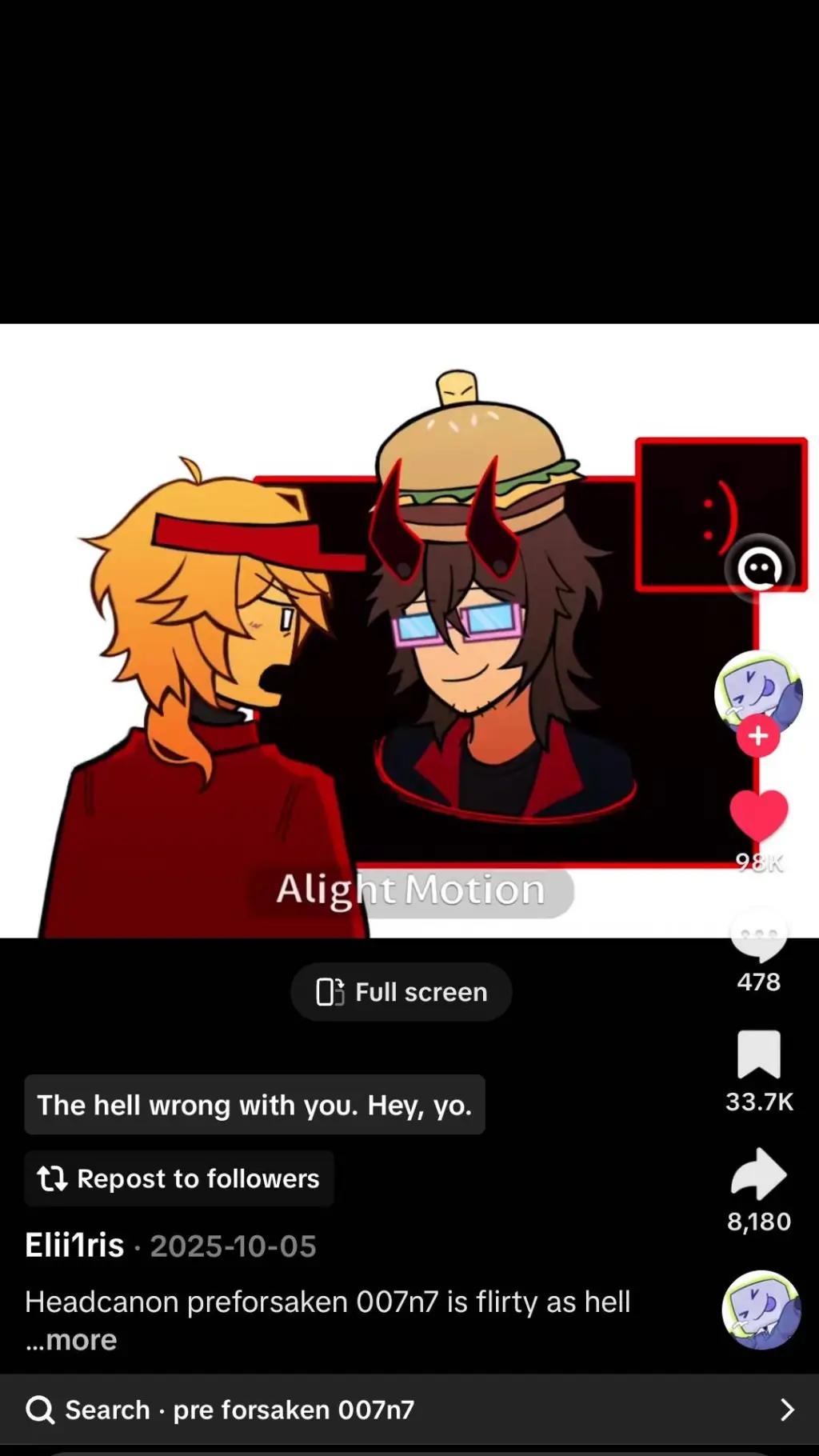 ai character: ~Burgerpizza~ background