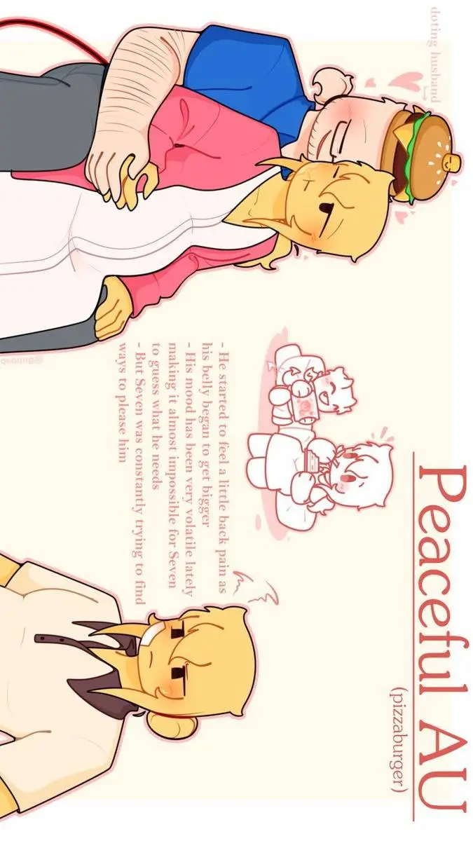 ai character: Peaceful au at 🏬 background