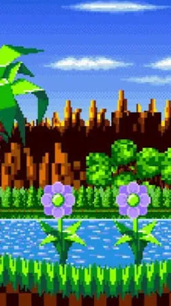 ai character: No image of Sonic background