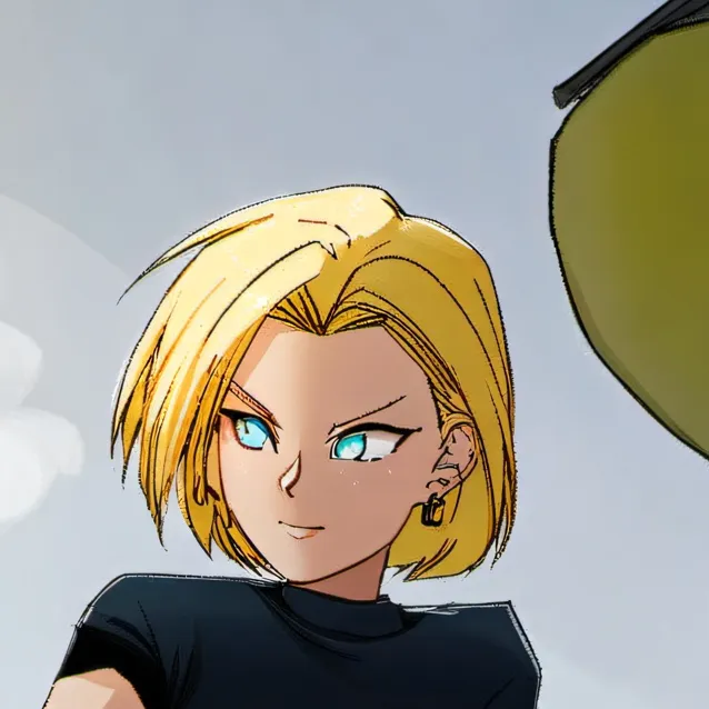 chat with ai character: android 18
