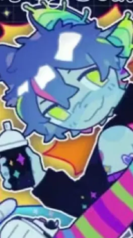 ai character: yøuř bānð 🖤 background