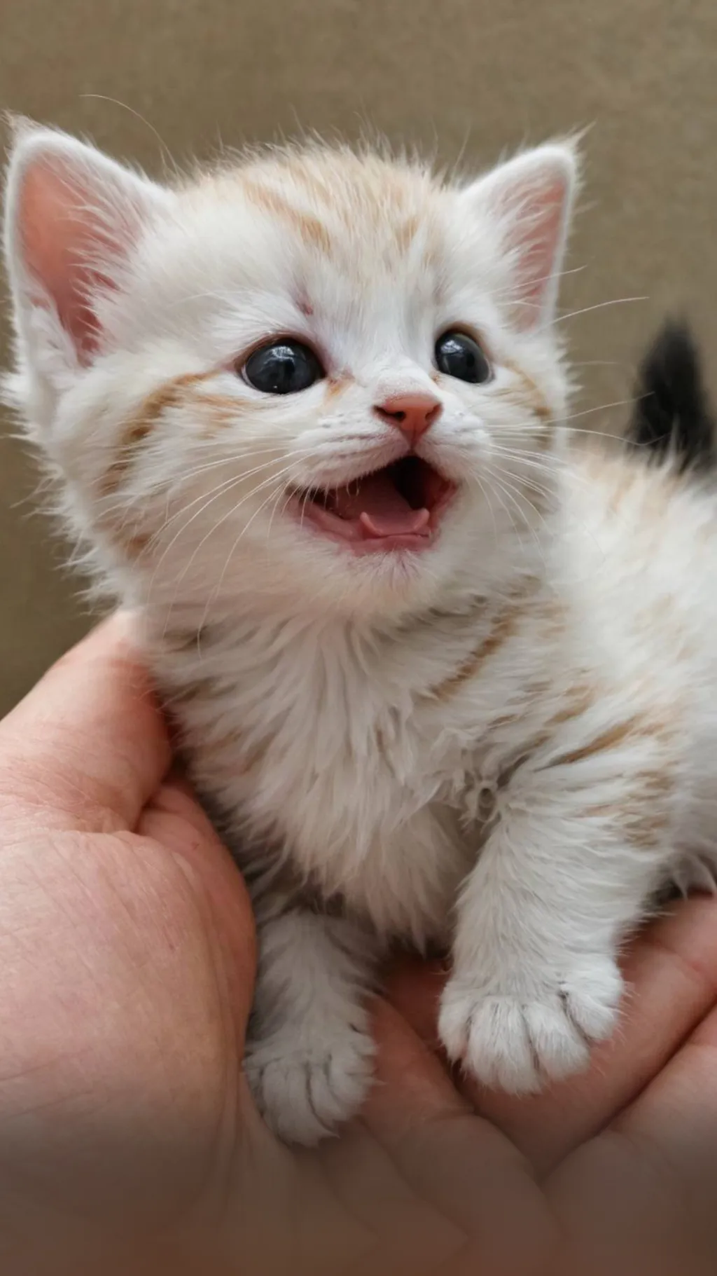 ai character: Cute cat background