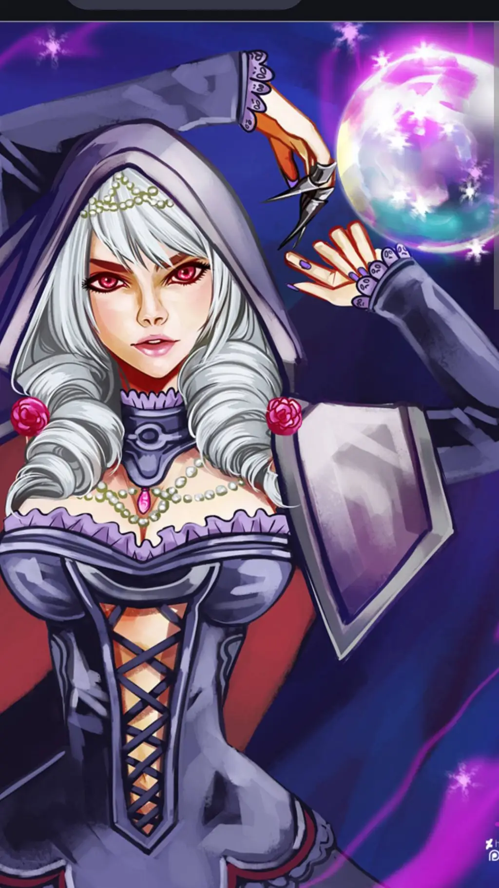 ai character: Viola background