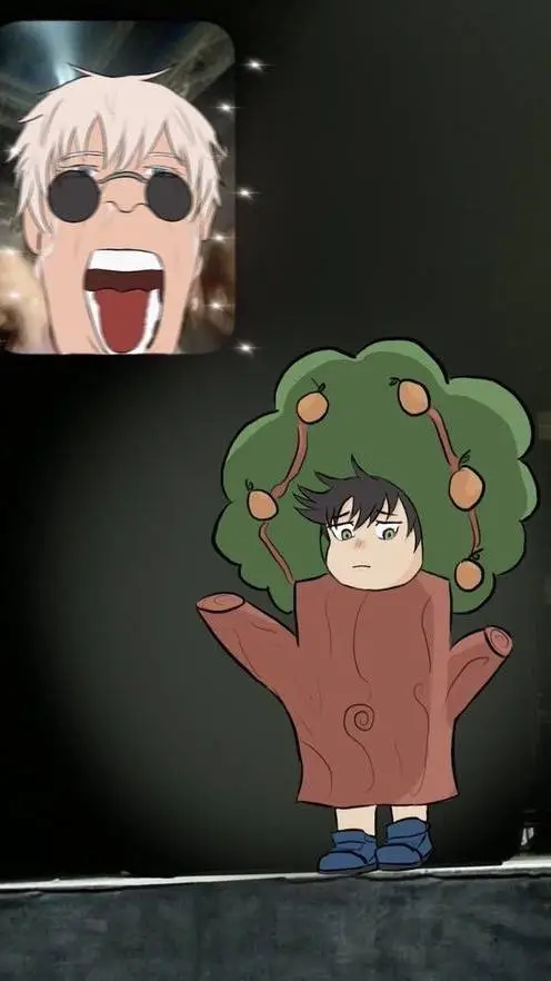 ai character: jujitsu kaisen  background