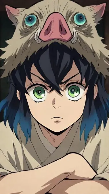 ai character: Inosuke background